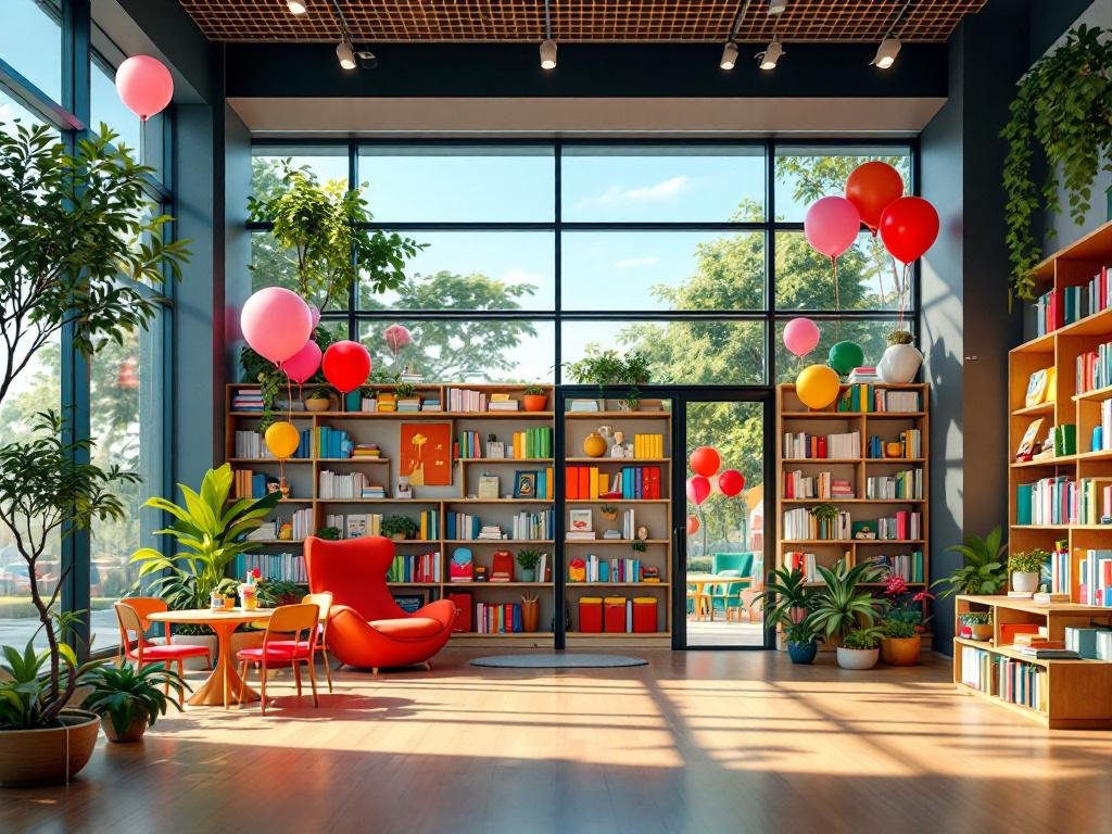 Noul sediu al Bibliotecii pentru copii din Brașov, un spațiu luminos dedicat lecturii și educației